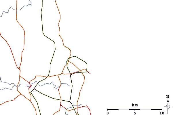 Roads And Rivers Around Lynemouth Beach - Beach (601x400)