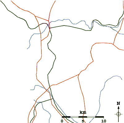 Roads And Rivers Around Zmudowski State Beach - Diagram (601x399)