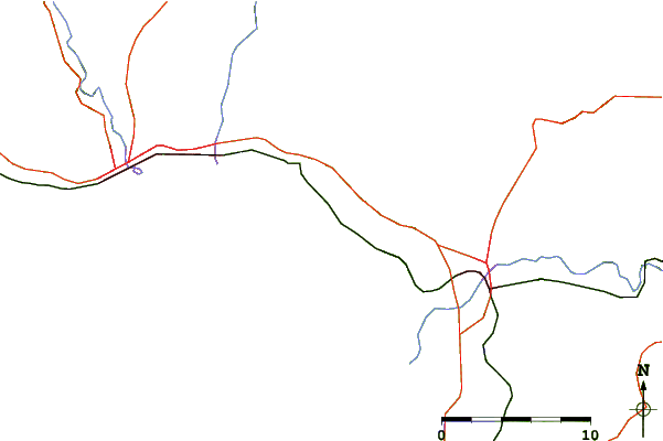 Roads And Rivers Around Manresa State Beach - Diagram (601x400)