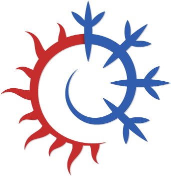 Affordable Air Care Hvac - Sun And Snowflake (400x400)