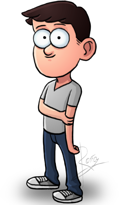 Gravity Falls Style By Roma0303 - Gravity Falls Drawing Style (595x842)