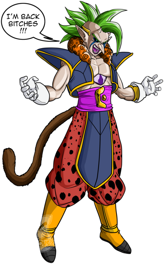 Guess Who's Back By Aceliousarts - Joker Dragon Ball Z (786x1017)