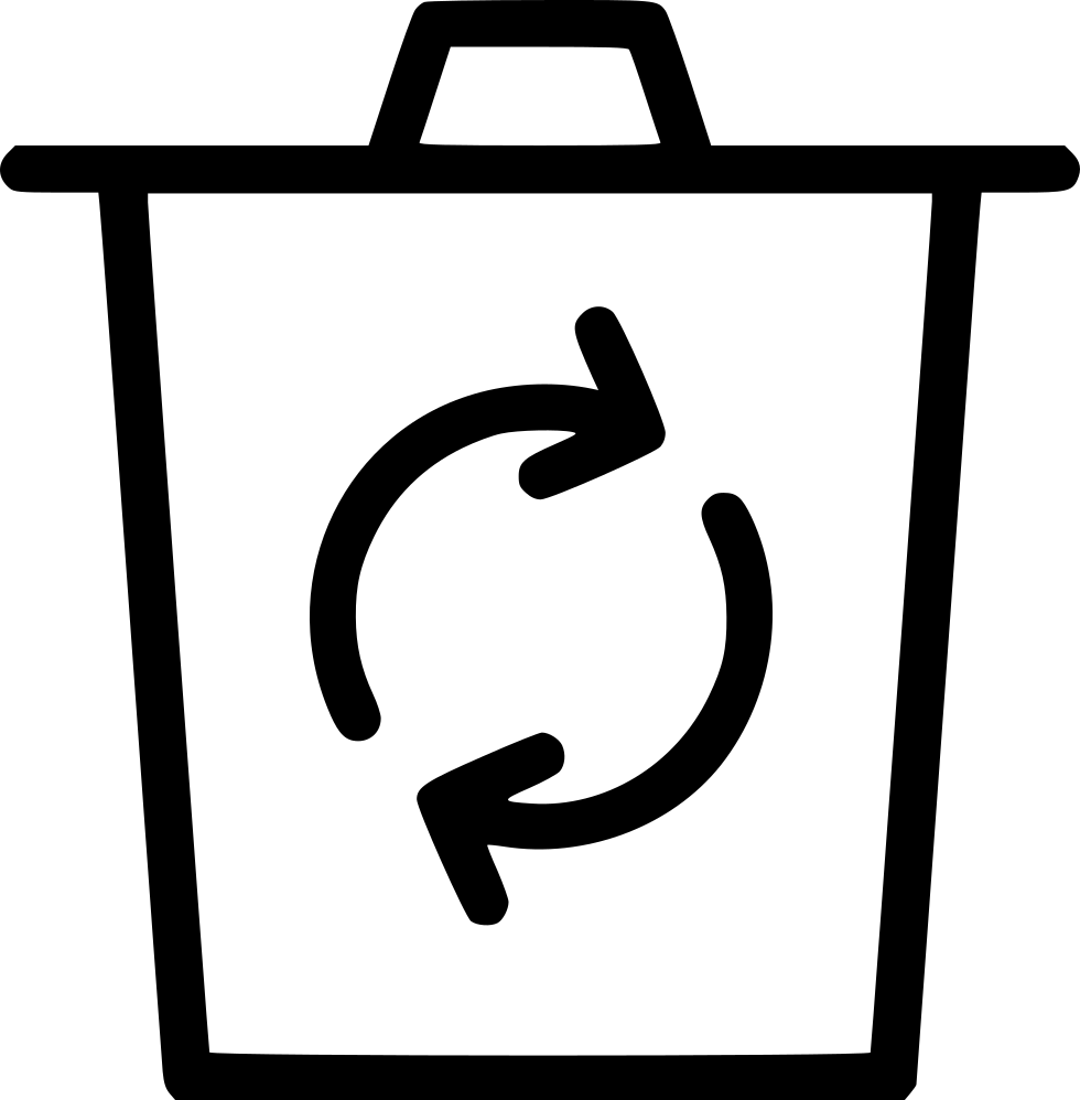 Recycle Bin Bio Garbage Eco Comments - Eco Garbage Png (980x998)