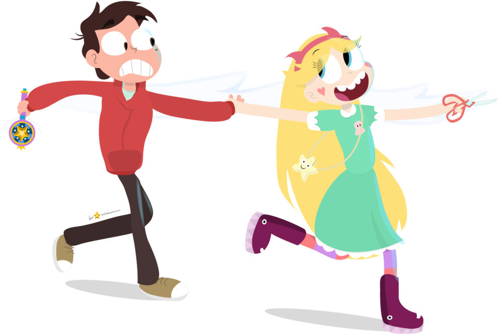 Star And The Safe Kid In - Svtfoe Running With Scissors Episode (1024x709)