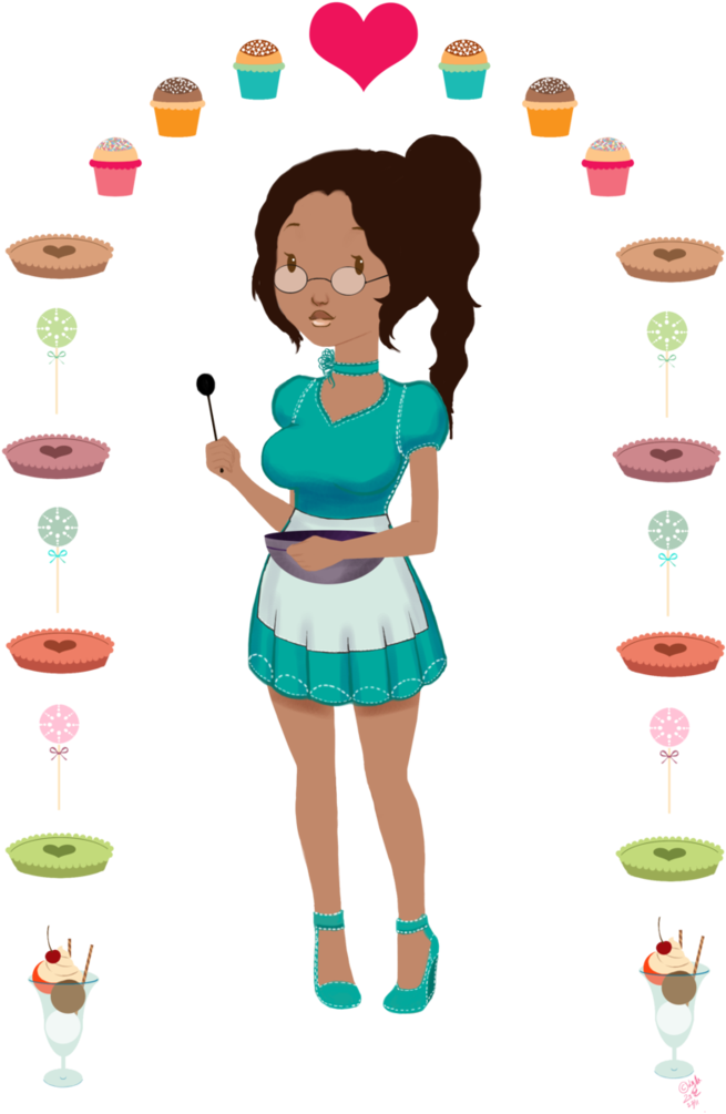 Little Pastry Chef By Lylla4 - Little Pastry Chef By Lylla4 (752x1063)