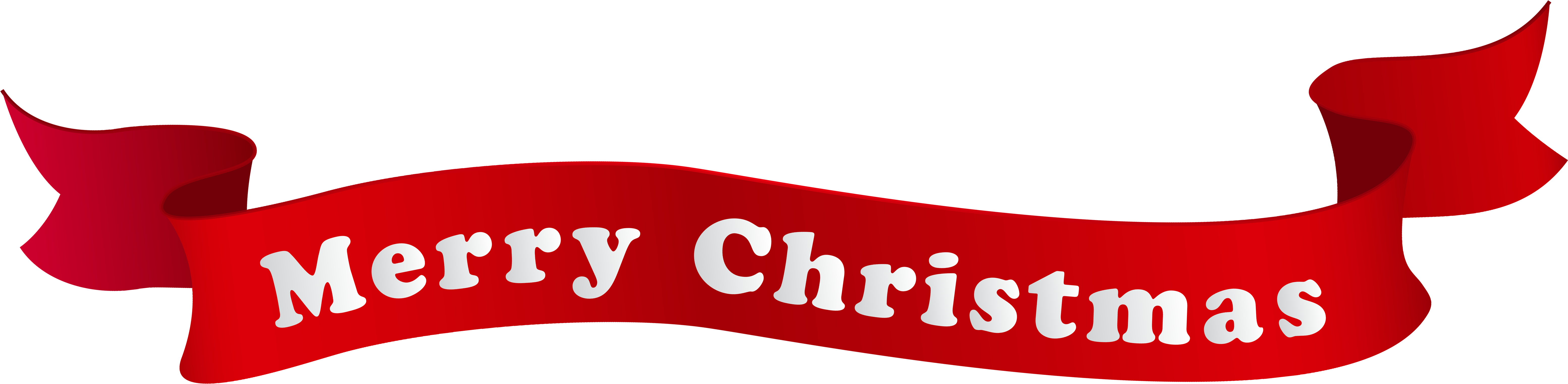 Merry Christmas Banner Clipart - Merry Christmas Banner Clipart (6390x1666)