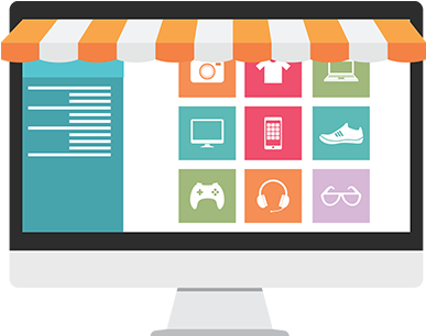 Listing Management, Catalogue Management, Online Shopping - Online Shoppong Png (546x410)