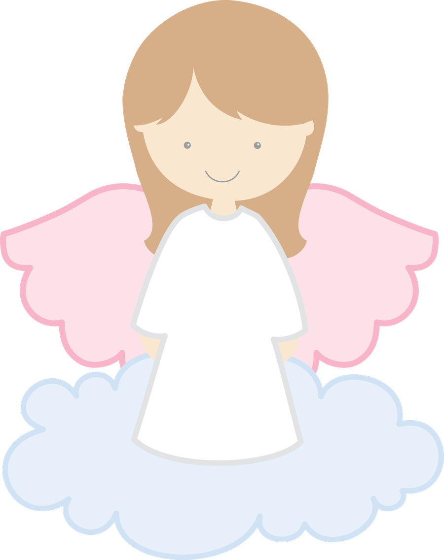 Anjo Menina Batizado Vetor (900x1137)