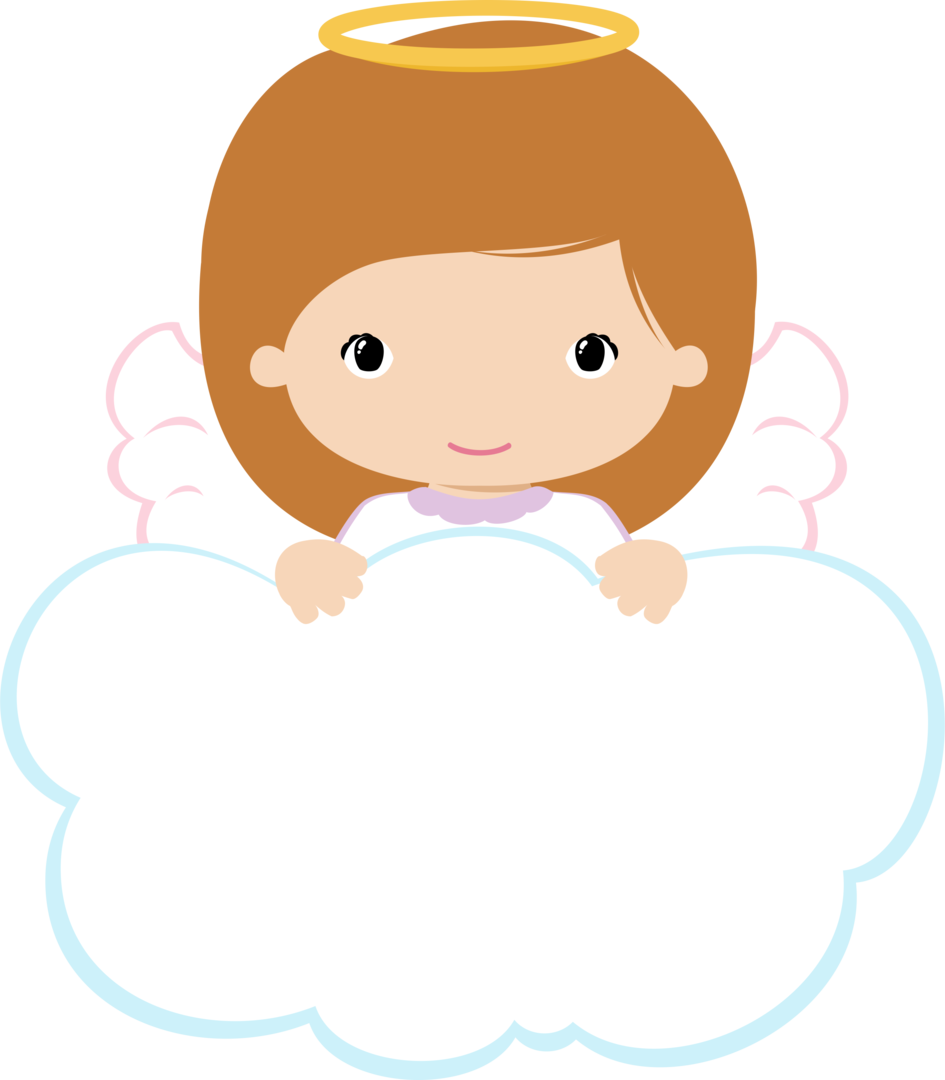 Anjos - Angel Girl Clipart (945x1080)