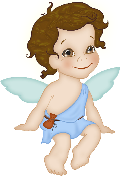 Pin Baby Angels Clip Art - Baby Angels Without Background (600x600)