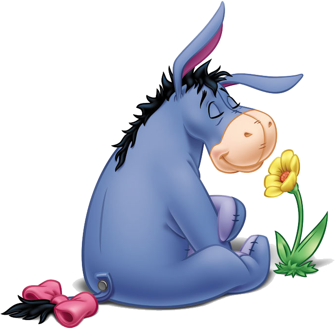 Eeyore Piglet Hinny Winnie The Pooh Tigger - Eeyore (836x800)