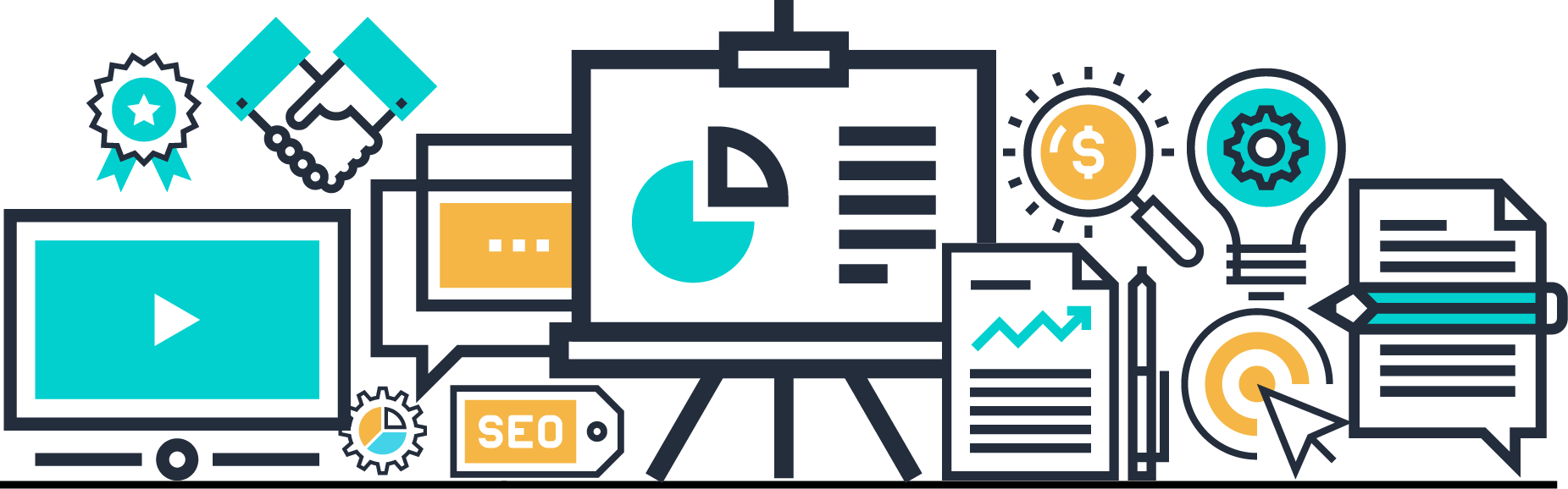 Seo Managing Banner - Seo Managing Banner (1851x578)