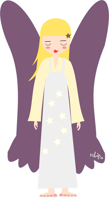 Free Scrap Angel Png - Affirmations (443x800)