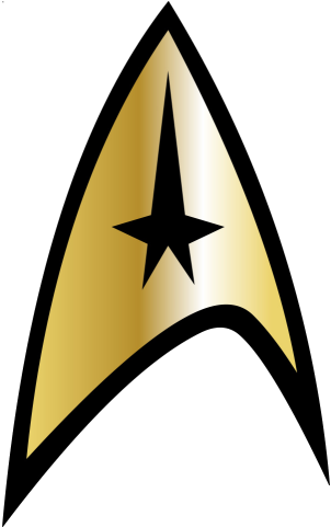 Ncc-1701 - - Star Trek Command Insignia (331x512)
