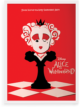 Alice In Wonderland, Tim Burton, - Illustration (600x452)
