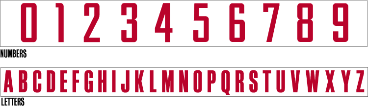 Houston Clip Art - Houston Rockets Number Font (750x217)
