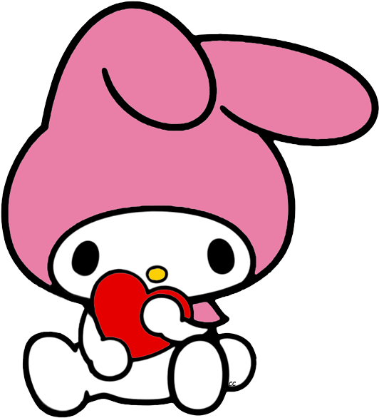 My Melody By Peacymy - Melody Cartoon (543x597)