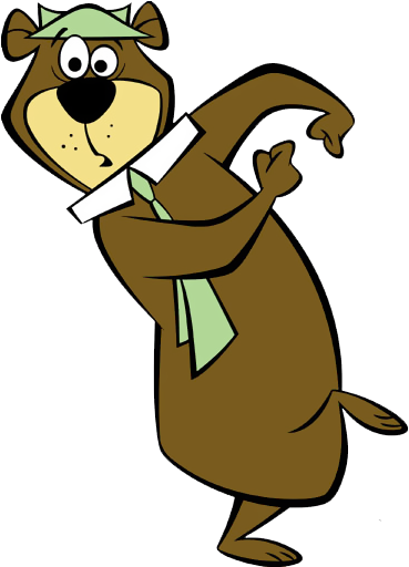 Dibujos Animados Clásicosdibujos Graciososyoguigoma - Yogi Bear Character (383x520)