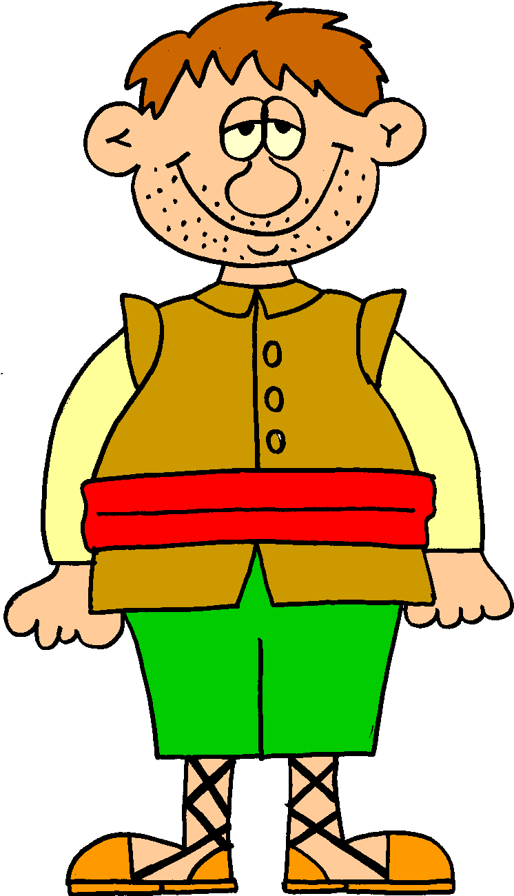 Quijote Para Niños - - Sancho Panza Clip Art (840x1335)