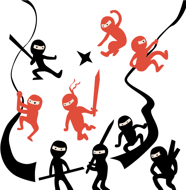 Ninjas 2013 / Illustrator / Ninja Illustrations Used - Ninjas 2013 / Illustrator / Ninja Illustrations Used (800x800)