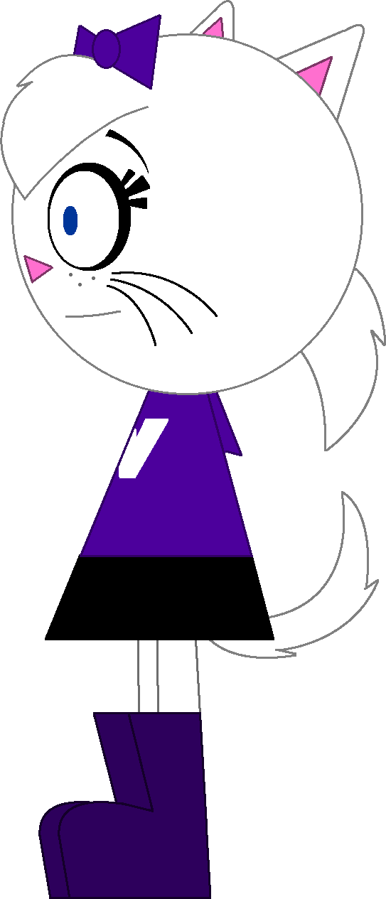 Hi Hi Puffy Amiyumi Violet Side Left By Jakecrader - Hi Hi Puffy Amiyumi Violet Side Left By Jakecrader (543x1265)