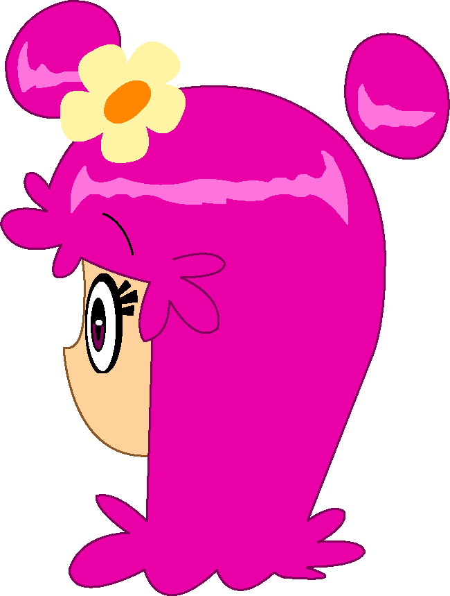 Hi Hi Puffy Amiyumi Ami Back Left Head By Jakecrader - Hi Hi Puffy Amiyumi Ami Back Left Head By Jakecrader (650x859)