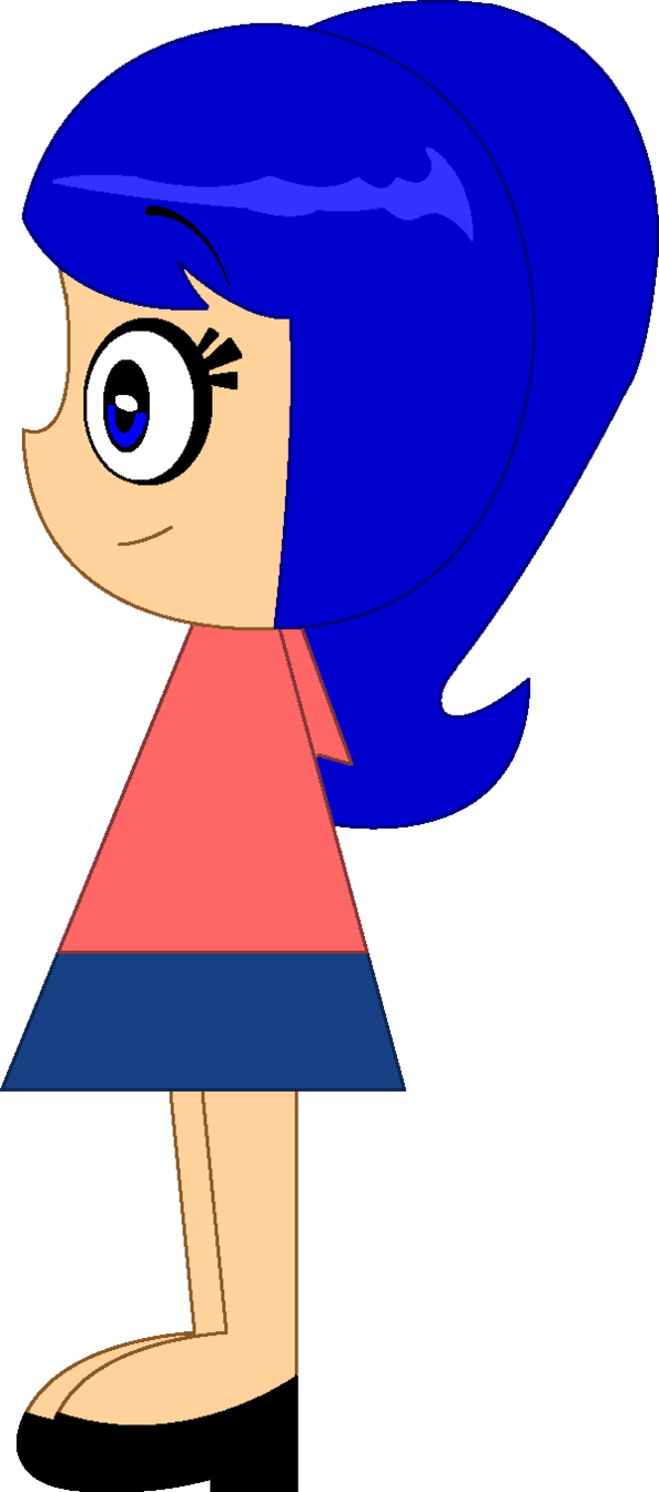 Hi Hi Puffy Amiyumi Chiyo Side Left By Jakecrader - Puffy Amiyumi (594x1345)