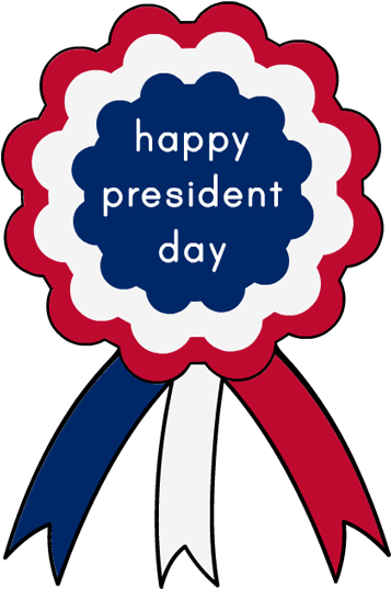 Clip Art Badge Text Happy Presidents Day - Happy Presidents Day Clipart (600x630)