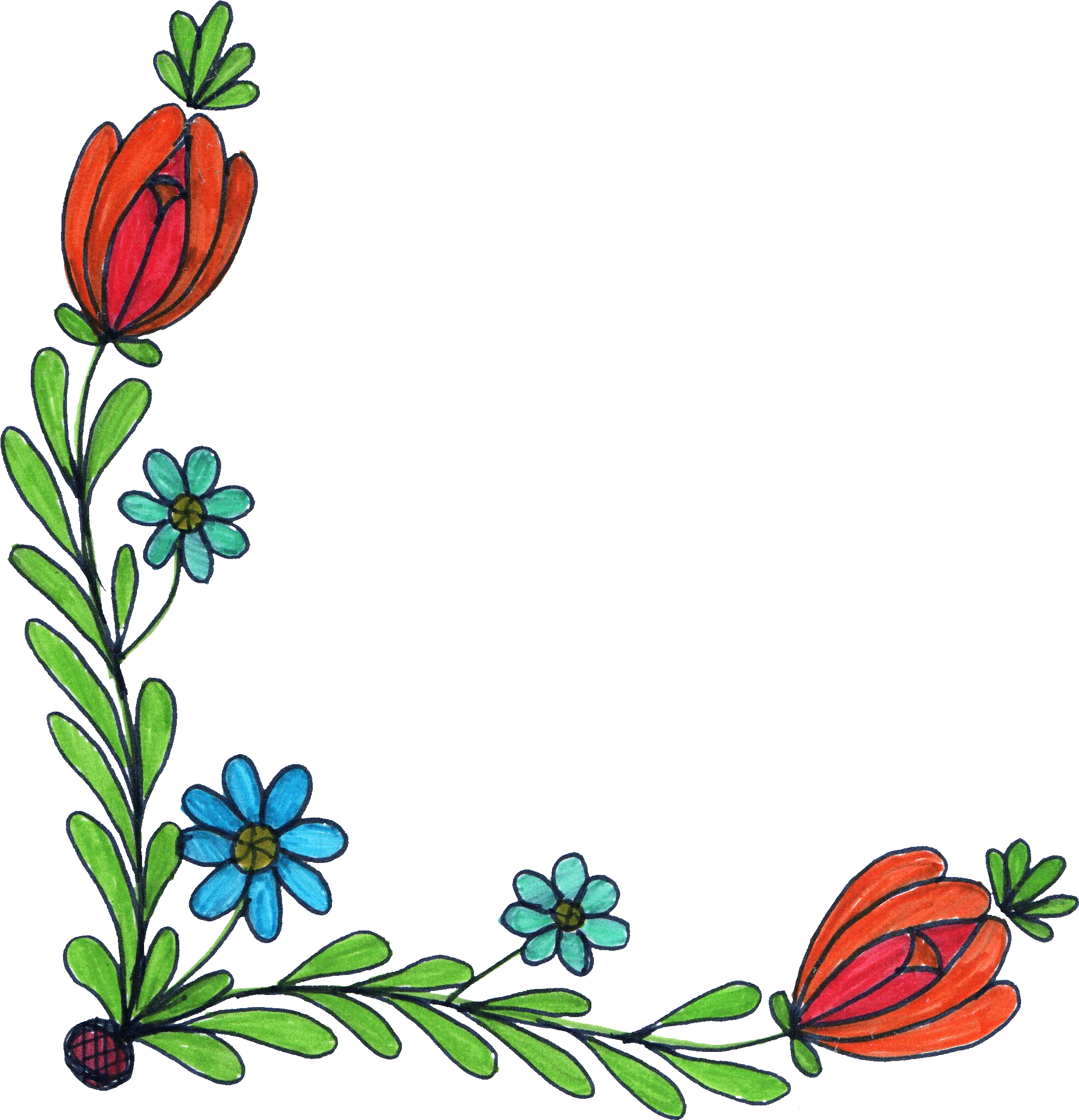 2142 × 2222 Px - Flower Drawing Transparent (2142x2222)