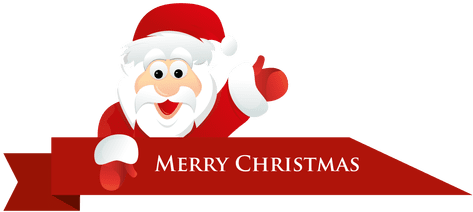 Christmas Santa Ribbon Transparent Png - Cinta De Navidad Png (512x512)