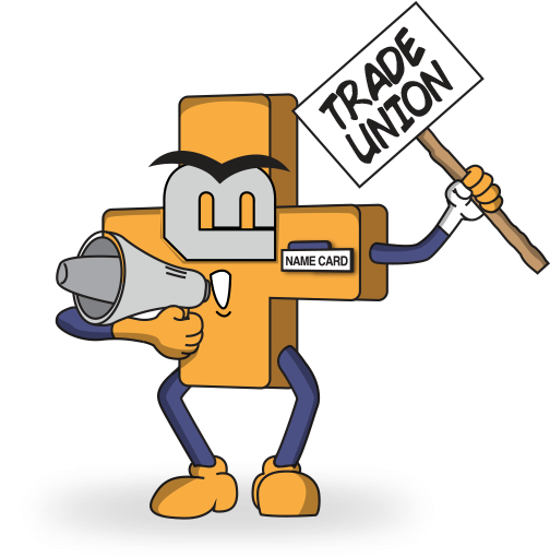 Trade Union Mascot - Trade Union (512x510)