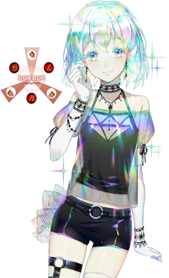 Diamond By Bright Light Nsh - Houseki No Kuni Diamond Fanart (706x1132)