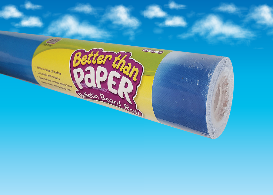 Tcr77367 Clouds Better Than Paper Bulletin Board Roll - Rolls Clouds (900x900)