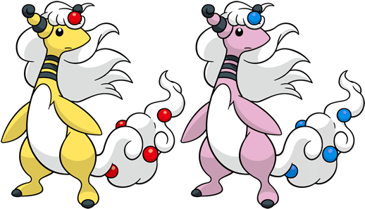 Shiny Megaampharos Dream World By Krocf4 - Mega Ampharos Dreamworld (530x296)