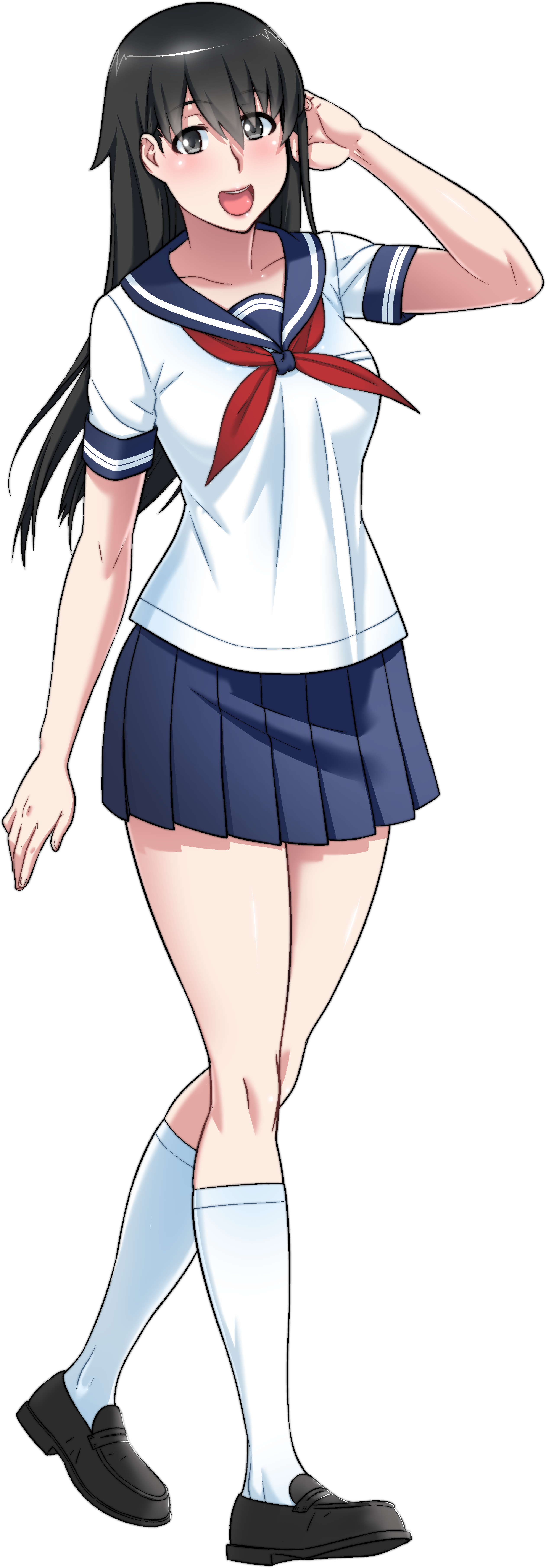 Senpai-chan - Yandere Simulator Hanako Yamada (2523x7238)