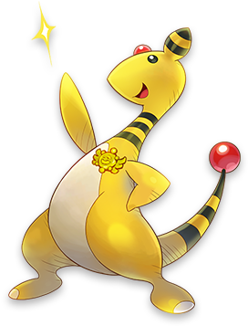 Ampharos Pokémon Mundo Megamisterioso - Ampharos Spmd (430x380)