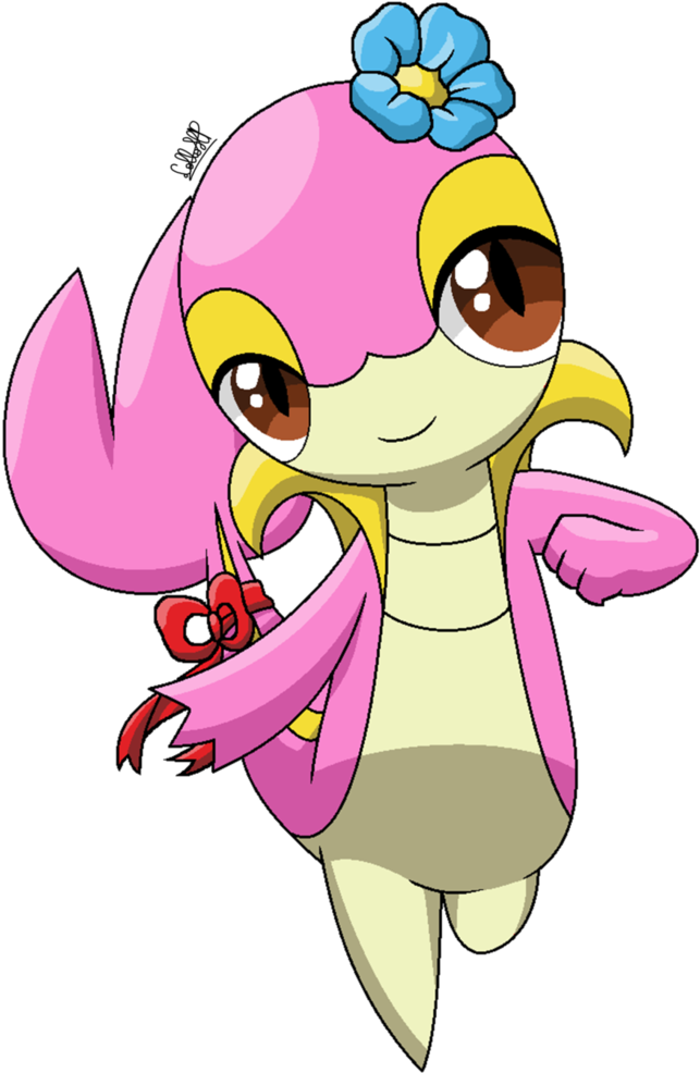 Blossom Snivy By Lollothevaporeon - Art (750x1065)