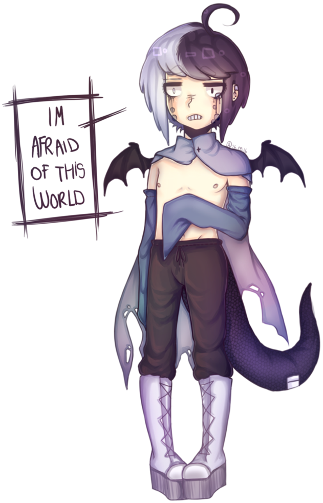 Cute Cartoon People Tumblr Download - Demon Oc (794x1006)