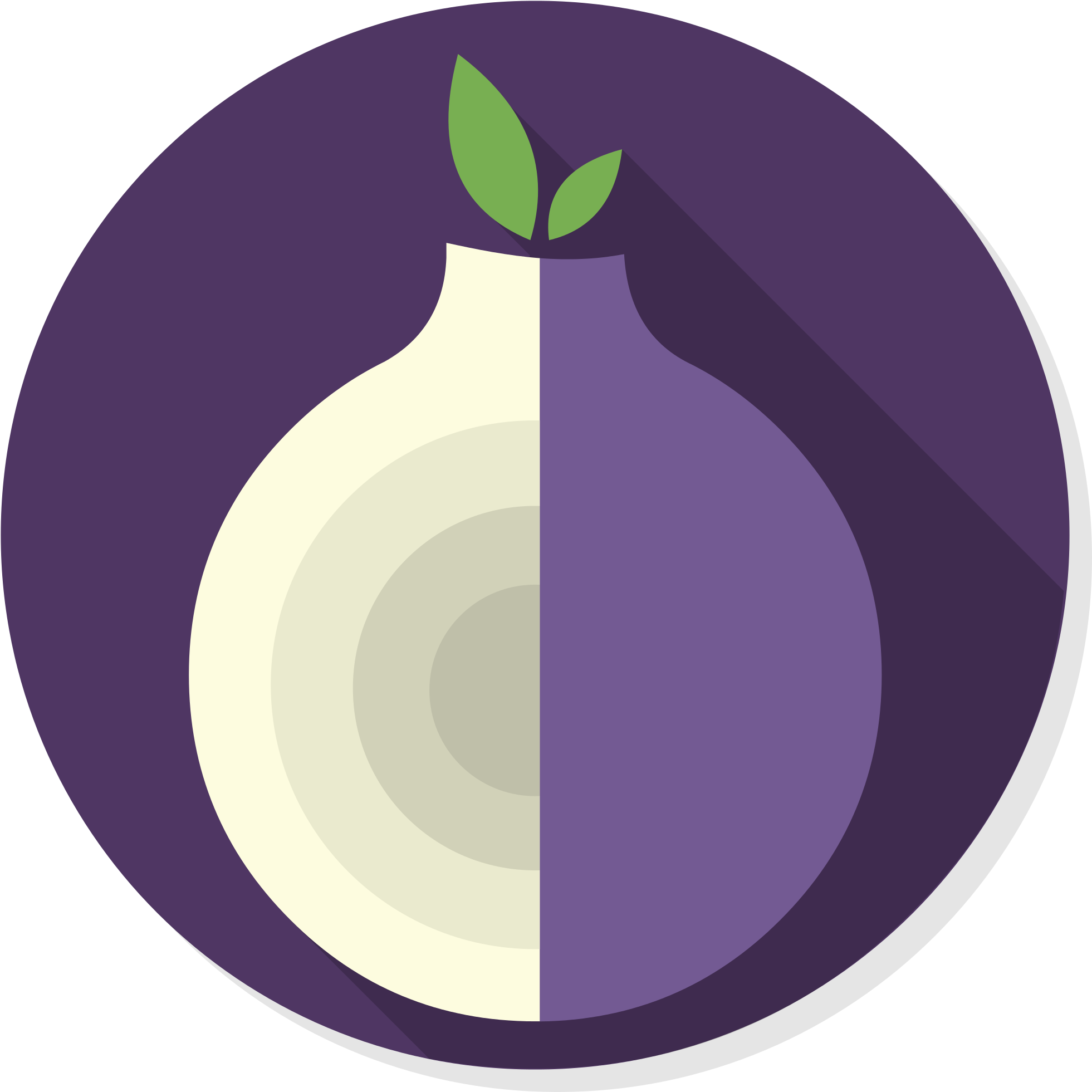 Violet Clipart Onion - Orbot Proxy Con Tor (2000x2000)