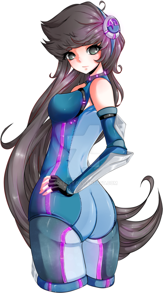 Nightcore Different Girl - Nightcore Girl Transparent (752x1063)