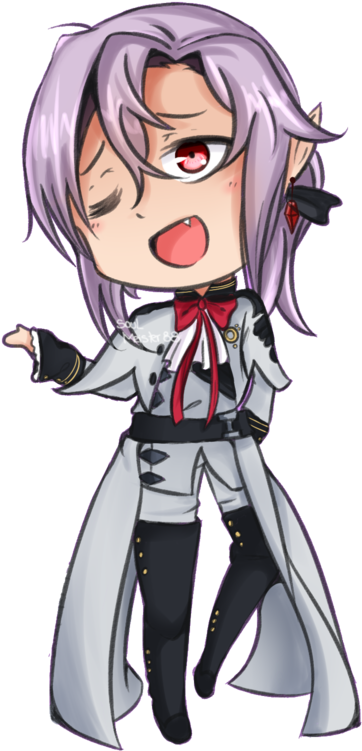 Owari No Seraph - Chibi Owari No Seraph (400x757)