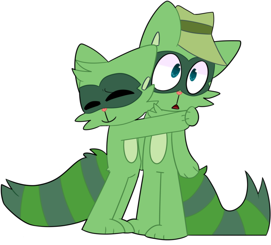 [art Trade]mazeydash101-lifty And Shity By Snowyacorn - Art (948x842)