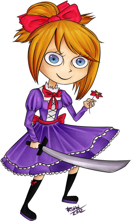 Maria [dealing Trade] By Cartoon Racoon - Cartoon (768x1000)