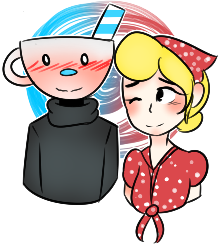 [art Trade] Cuphead Oc - Art (858x931)