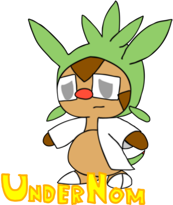 Chaliam The Chespin By Undernom - Comics (400x400)