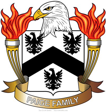 Paige - Coat Of Arms (400x439)