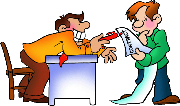 Free Business Clip Art By Phillip Martin Business Contracts - Economics And Personal Finance (648x389)