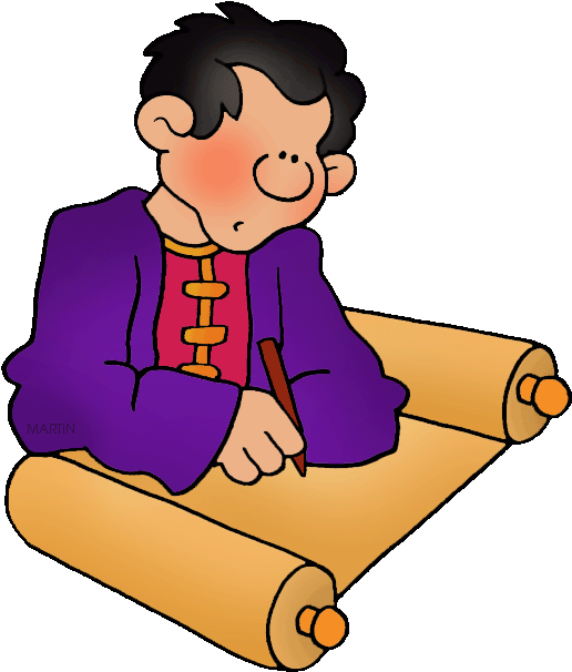 Free Clip Art By Phillip Martin - Paul In The Bible (559x648)