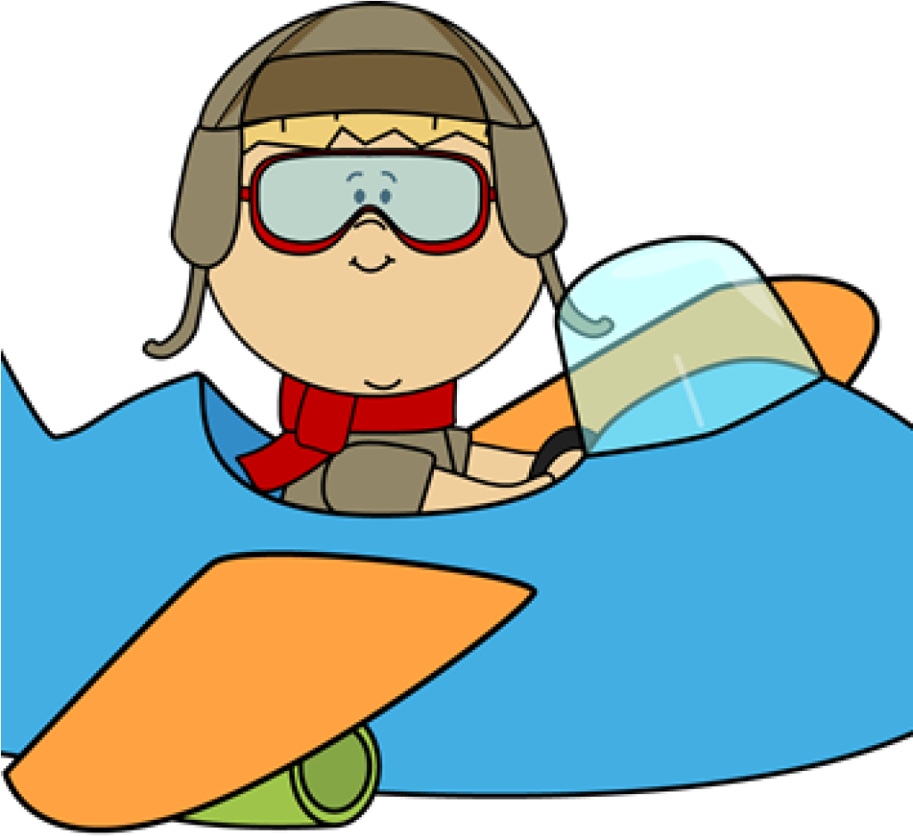 Airplane Clipart Boy Flying An Clip Art Image Free - Fly A Plane Clipart (1024x1024)