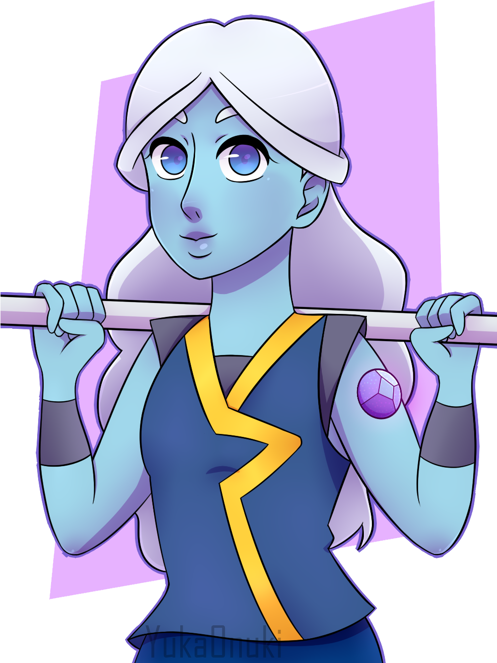 Capri Blue - Yukaonuki143 Deviantart (1000x1500)